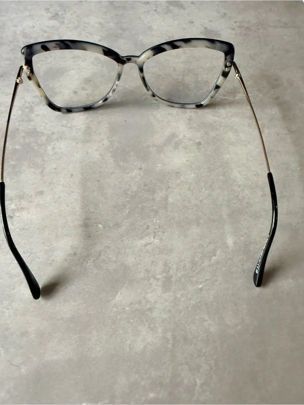 Tom Ford Black Cat-Eye Glasses with Blue Light Blocking Lenses ****New
